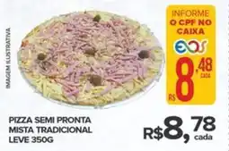 Super Bom Pizza semi pronta mista tradicional leve oferta