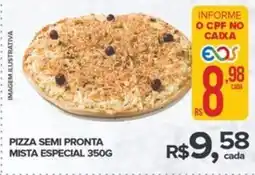 Super Bom Pizza semi pronta mista especial oferta