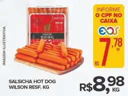 Super Bom Salsicha hot dog wilson resf. oferta