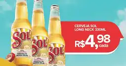 Super Bom Cerveja sol long neck oferta