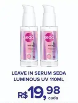 Super Bom Leave in serum seda luminous uv oferta