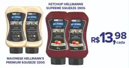 Super Bom Ketchup hellmanns supreme squeeze oferta