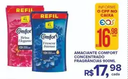 Super Bom Amaciante comfort concentrado fragrâncias oferta