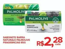 Super Bom Sabonete barra naturals palmolive fragrancias oferta