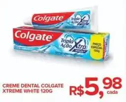 Super Bom Creme dental colgate xtreme white oferta