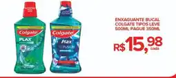Super Bom Enxaguante bucal colgate tipos oferta