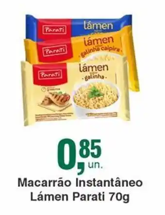 Mastervale Supermercados Macarrao Instantaneo Lamen Parati 70g oferta