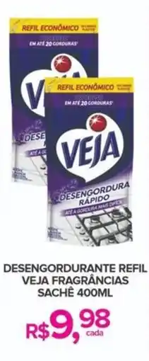 Super Bom Desengordurante refil veja fragrâncias sachê oferta