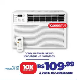 DB Supermercados Cond ar fontaine dig 10.000BTUS HEJ10120700M oferta