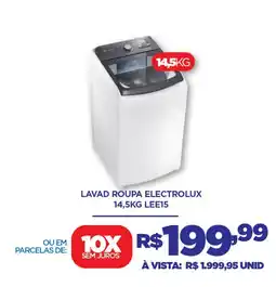 DB Supermercados Lavad roupa electrolux LEE15 oferta