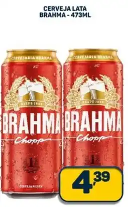 Dom Atacadista Cerveja lata brahma oferta