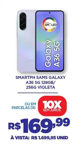 DB Supermercados Smartph sams galaxy A36 5G 128GB/ 256G VIOLETA oferta
