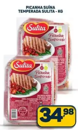 Dom Atacadista Picanha suína temperada sulita oferta