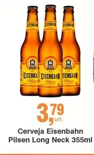 Cerveja Eisenbahn Pilsen Long Neck 355ml