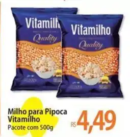 Atacadão Milho para Pipoca Vitamílho Pacote oferta