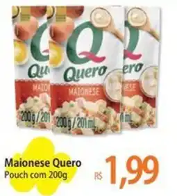 Atacadão Maionese Quero Pouch oferta