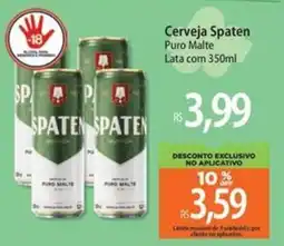 Atacadão Cerveja Spaten Puro Malte Lata oferta