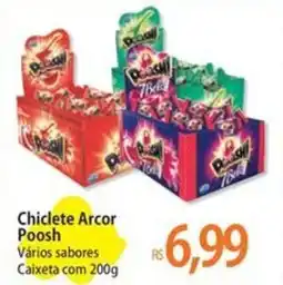 Atacadão Chiclete Arcor Poosh oferta