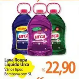 Atacadão Lava Roupa Líquido Urca Vários tipos Bombona oferta