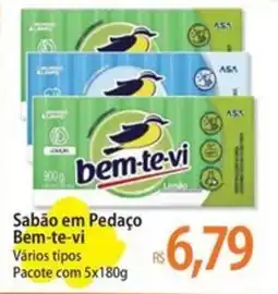 Atacadão Sabão em Pedaço Bem-te-vi oferta