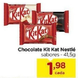 Carrefour Bairro Chocolate Kit Kat Nestle 41.5g oferta
