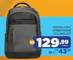 DB Supermercados Mochila m111 streetwear cza amz-237 oferta