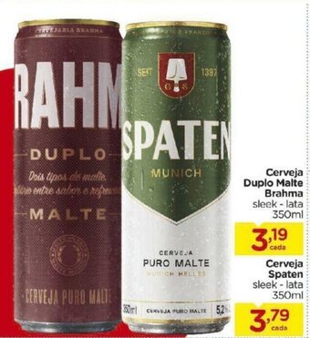 Carrefour Bairro Cerveja Duplo Malte Brahma 350ml oferta