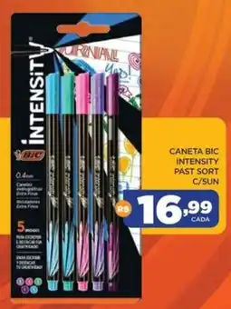 DB Supermercados Caneta bic intensity past sort c/5un oferta