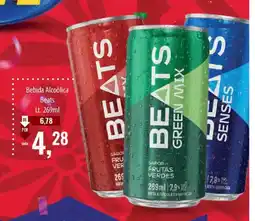 Supermercados BH Bebida Alcoólica Beats Lt. oferta