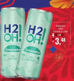 Supermercados BH Refrigerante H2OH! Limoneto Lt. oferta