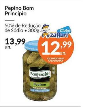 Pepino Bom Princípio 300g