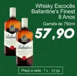 Villefort Atacadista Whisky Escocês Ballantine's Finest 8 Anos oferta