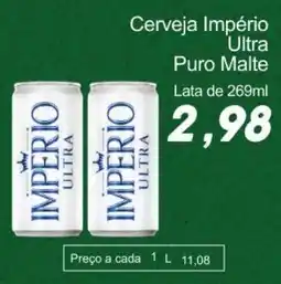 Villefort Atacadista Cerveja Império Ultra Puro Malte oferta