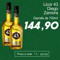 Villefort Atacadista Licor 43 Diego Zamora oferta