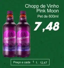 Villefort Atacadista Chopp de Vinho Pink Moon oferta