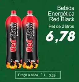 Villefort Atacadista Bebida Energética Red Black oferta