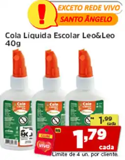 Rede Vivo Cola Liquida Escolar Leo&Leo oferta