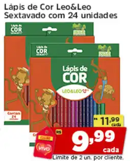 Rede Vivo Lápis de Cor Leo&Leo Sextavado oferta
