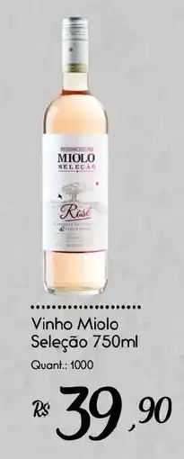 Giassi Supermercados Vinho Miolo Seleção oferta