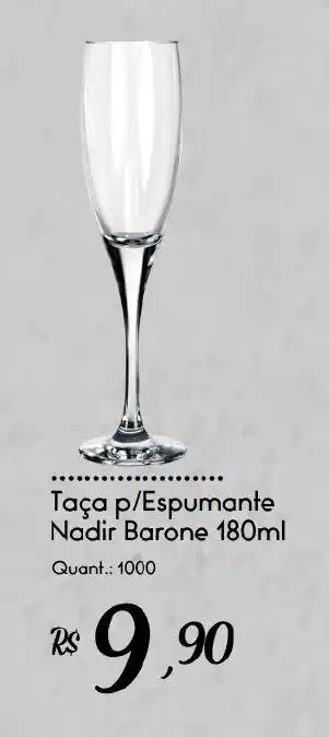 Taça p/Espumante Nadir Barone