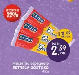 Cometa Supermercados Macarrão espaguete ESTRELA GOSTOSO oferta