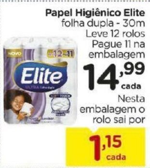 Papel Higiénico Elite