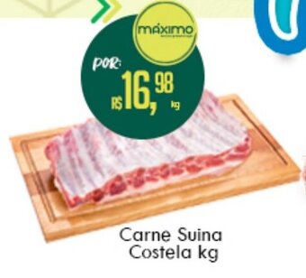 Atacado Máximo Carne Suina Costela 1kg oferta