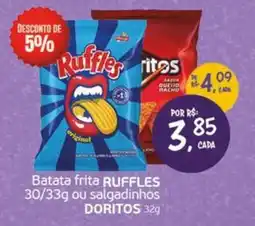 Cometa Supermercados Batata frita RUFFLES ou salgadinhos DORITOS oferta