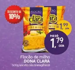 Cometa Supermercados Flocão de milho DONA CLARA oferta