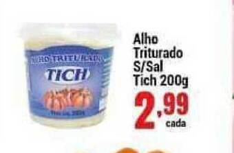 Negreiros Alho Triturado S Sal Tich 200g oferta