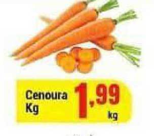 Negreiros Cenoura 1kg oferta