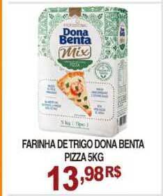 Mercadão Atacadista Farinha De Trigo Dona Benta Pizza 5kg oferta
