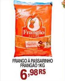 Mercadão Atacadista Frango à Passarinho Frangão 1kg oferta