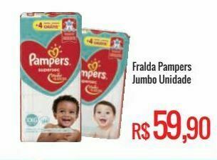 Mart Minas Fralda pampers jumbo oferta